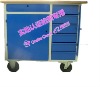 Warehouse Moveable Drawer Tool Cabinet with Wheels Attached