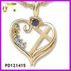 Fashion CZ diamond pendant necklace