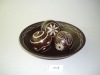 wooden bowl & balls set/wooden decoration