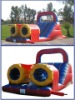 2012 hot selling giant and long inflatable water slide