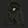 TOP popular fur hoodies women dwon jackets,fashion belt ,best goods keep your warm in winter