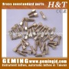 Custom brass standard parts Brass screws Brass nut Brass screws