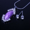 Hot selling fashion bridal jewelry set