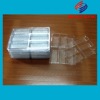 PET clear disposable plastic food container