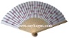 Bamboo paper fan