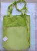 organza handle shopping bag ; fashion transparent shopping bag