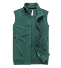 polar fleece zip up vest for men