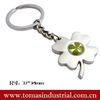 Custom design novelty aluminum promotional metal keychain