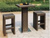 rattan bar stools