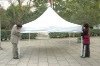 high quality waterproof UV 60'' instant aluminium pop up tent waterproof gazebo canopy