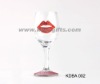 bling crystal rhinestone wine goblet