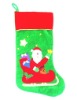 2010 Kids Christmas bag,Lovely Christmas sock,Chic gift bag,Velboa sock