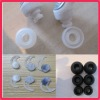 Soft silicone earplugs