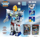 Newest Float Ball battery operated robot toys W/ light,voice&walking action