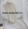 AN352 120cm 11-12mm AAA big baroque pearl necklace without clasp