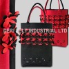 Special Flower Design Felt Handbag