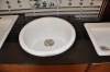 enameled basin sink