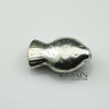 Fish pattern jewelry beads 14.5*9mm Hole 1mm ,more plated color as your demand