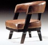 modern leather AZ-0150 solid wood chair