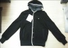 Mens fashionable woolen hoodies jacket, style no. MUSTANG