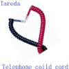 Coiled Telephone Cord