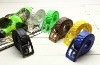 Candy colors silicone belts for young people