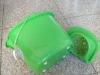 transparent plastic mop bucket