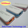 Data Power hot sale usb power bank 5200mah/3 color for selected