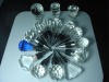 crystal wine bottle stopper for corporate gift