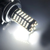 2 Pcs Auto 120 LED 3528 SMD H4 White Fog Light Driving Parking Headlight Lamp Bulb for Car