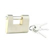 Electro Plated Stainless Padlock with 9 Pin Tumbler Lock Mechanism