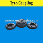 Flexible tyre coupling