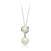 Hot sale newest fashion Austrian cystal Italina jewelry pearl pendant necklace