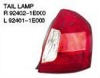 tail lamp for hyundai accent 06''