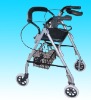 4-wheels aluminium rollator walker ISD8801