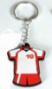 Fashion plastic T-shirt key ring