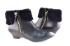 2012 new style elegant ankle women boot