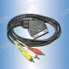 Scart to 3RCA cable