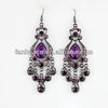 New design purple fashion earring