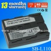 new professional camera battery 7.4V 1300mah for Samsung SB-L110