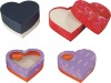 gorgeous handmade heart-shaped paper box