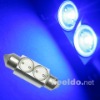 39mm 2SMD 2W Bright Blue Festoon Interior Car LED Light Bulb(FD-LED-39-2W-B)