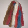 Dyed Real Fox Fur Strips