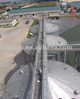 mechanic belt conveyor rice silo