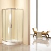 Quadrant Shower Enclosure Corner Glass 900x900x1850 with Tray + Waste