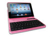 Super-sleek 360 rotation wireless mini keyboard with leather case for mini ipad