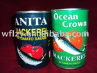 Canned mackerel in tomato sauce