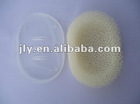 White filter sponge for holding soap