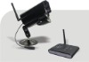 Wireless camera with receiver recorder support motion detect recording function