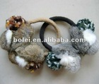 2012 fashion lovely knit hair ear covers with special yarn